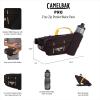 CamelBak Professional Insulated 21 OZ. Bottle with Rugged Poly Canvas Holder, Metal Belt Clip and Adjustable Straps(Black (Flask))