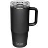 CamelBak Thrive Leak-Proof 32 oz Mug, Insulated Stainless Steel – For travel, coffee, tea, hot beverages – Spill Proof Cup-holder Compatible, Purple Sky(Black)