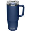CamelBak Thrive Leak-Proof 32 oz Mug, Insulated Stainless Steel – For travel, coffee, tea, hot beverages – Spill Proof Cup-holder Compatible, Purple Sky(Navy)