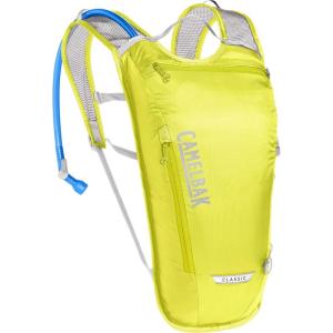 CamelBak Classic Light Bike Pack 70oz Hydration Reservoir(Safety Yellow/Silver 2.0)
