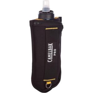 CamelBak Professional Insulated 21 OZ. Bottle with Rugged Poly Canvas Holder, Metal Belt Clip and Adjustable Straps(Black (Flask))