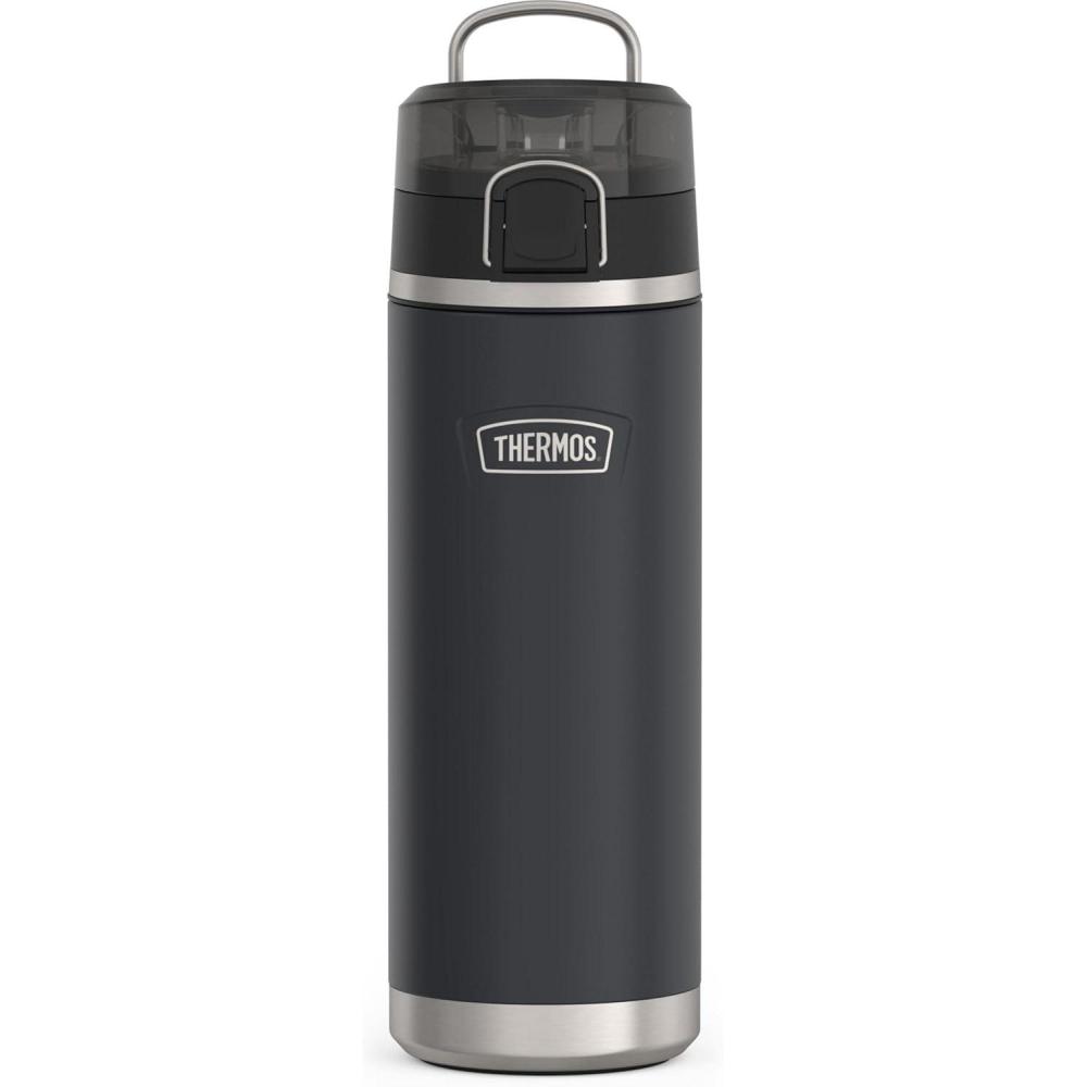 imageTHERMOS ICON SERIES Stainless Steel Water Bottle with Spout  24 Ounce Granite  Vacuum Insulated Water Bottle with Lid