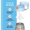 THERMOS FUNTAINER Water Bottle with Straw – 12 Ounce – Kids Stainless Steel Vacuum Insulated Water Bottle with Lid, Rainbows(Construction)