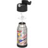THERMOS FUNTAINER Water Bottle with Straw – 12 Ounce – Kids Stainless Steel Vacuum Insulated Water Bottle with Lid, Rainbows(Hot Rods)