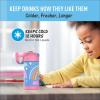 THERMOS FUNTAINER Water Bottle with Straw – 12 Ounce – Kids Stainless Steel Vacuum Insulated Water Bottle with Lid, Rainbows(Rainbow Dreams)