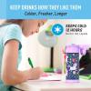 THERMOS FUNTAINER Water Bottle with Straw – 12 Ounce – Kids Stainless Steel Vacuum Insulated Water Bottle with Lid, Rainbows(Unicorn Blooms)