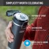 THERMOS ICON SERIES Stainless Steel Water Bottle with Spout – 24 Ounce, Granite – Vacuum Insulated Water Bottle with Lid