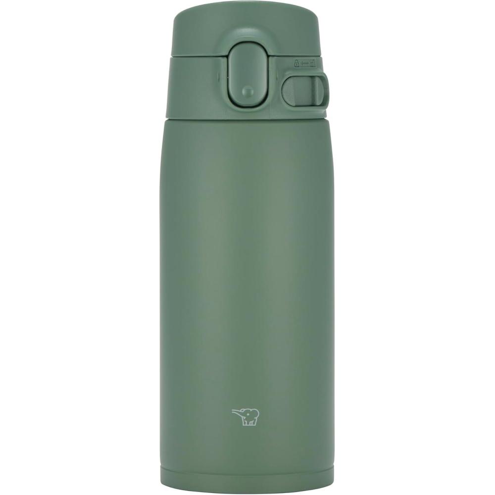 imageZojirushi SMVH72XZ GoCafe Insulated Stainless Steel Mug 24Ounce 72 liter PFASfree amp BPAfreeMoss Green