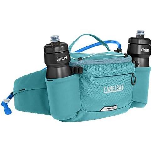 imageCamelBak MULE 5 Mountain Bike Gravel Waist Belt Hydration Pack 50ozArctic Blue