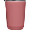 CamelBak Horizon 12 oz Tumbler – Insulated Stainless Steel – Tri-Mode Lid(Terracotta Rose)