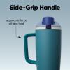 Owala FreeSip Tumbler – Stainless Steel – 30-oz. – Tan (Lightly Toasted)(Denim)