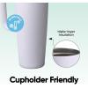 Owala FreeSip Tumbler – Stainless Steel – 30-oz. – Tan (Lightly Toasted)(Open Air)
