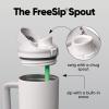 Owala FreeSip Tumbler – Stainless Steel – 30-oz. – Tan (Lightly Toasted)(Shy Marshmalllow)