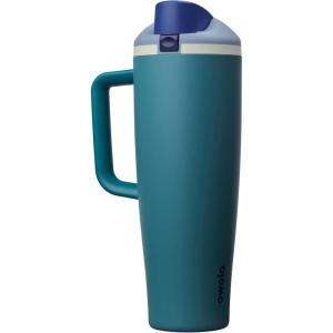 Owala FreeSip Tumbler – Stainless Steel – 30-oz. – Tan (Lightly Toasted)(Denim)