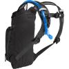 CamelBak Mini M.U.L.E. Kids 50oz Hydration Reservoir Hike and Bike Backpack(Black and Red/Flames)
