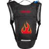 CamelBak Mini M.U.L.E. Kids 50oz Hydration Reservoir Hike and Bike Backpack(Black/Flames)
