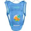CamelBak Mini M.U.L.E. Kids 50oz Hydration Reservoir Hike and Bike Backpack(Blue/Palm)