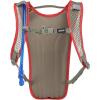 CamelBak Mini M.U.L.E. Kids 50oz Hydration Reservoir Hike and Bike Backpack(Scarlet)