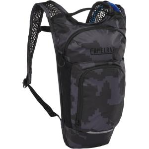 CamelBak Mini M.U.L.E. Kids 50oz Hydration Reservoir Hike and Bike Backpack(Camo Black)