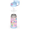 THERMOS FUNTAINER Water Bottle with Straw – 12 Ounce – Kids Stainless Steel Vacuum Insulated Water Bottle with Lid, Hot Wheels(Barbie)