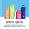 THERMOS FUNTAINER Water Bottle with Straw – 12 Ounce – Kids Stainless Steel Vacuum Insulated Water Bottle with Lid, Hot Wheels(Minnie Mouse)