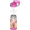 THERMOS FUNTAINER Water Bottle with Straw – 12 Ounce – Kids Stainless Steel Vacuum Insulated Water Bottle with Lid, Hot Wheels(Princess)