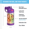 THERMOS FUNTAINER Water Bottle with Straw – 12 Ounce – Kids Stainless Steel Vacuum Insulated Water Bottle with Lid, Hot Wheels(Rainbow High)