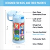THERMOS FUNTAINER Water Bottle with Straw – 12 Ounce – Kids Stainless Steel Vacuum Insulated Water Bottle with Lid, Hot Wheels(Toy Story 5)