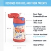 Thermos Baby 10 oz. Stainless Steel Bottle with pop-up straw, Cars(Cars)