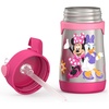 Thermos Baby 10 oz. Stainless Steel Bottle with pop-up straw, Cars(Minnie Mouse)