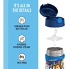 Thermos Baby 10 oz. Stainless Steel Bottle with pop-up straw, Cars(PAW PATROL BOY)