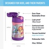 Thermos Baby 10 oz. Stainless Steel Bottle with pop-up straw, Cars(Paw Patrol Girl)