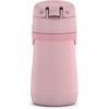 Thermos Baby 10 oz. Stainless Steel Bottle with pop-up straw, Cars(Rose)