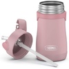 Thermos Baby 10 oz. Stainless Steel Bottle with pop-up straw, Cars(Rose)
