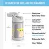 Thermos Baby 10 oz. Stainless Steel Bottle with pop-up straw, Cars(THE MANDALORIAN)