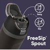 Owala Star Wars FreeSip Insulated Stainless Steel Water Bottle with Straw for Sports, Travel, and School BPA-Free Sports Water Bottle, 32 oz, GroGu(Black Panther)