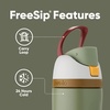 Owala Star Wars FreeSip Insulated Stainless Steel Water Bottle with Straw for Sports, Travel, and School BPA-Free Sports Water Bottle, 32 oz, GroGu(Boba Fett)