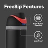 Owala Star Wars FreeSip Insulated Stainless Steel Water Bottle with Straw for Sports, Travel, and School BPA-Free Sports Water Bottle, 32 oz, GroGu(Darth Vader)