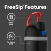 Owala Star Wars FreeSip Insulated Stainless Steel Water Bottle with Straw for Sports, Travel, and School BPA-Free Sports Water Bottle, 32 oz, GroGu(Darth Vader)