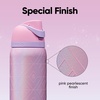 Owala Star Wars FreeSip Insulated Stainless Steel Water Bottle with Straw for Sports, Travel, and School BPA-Free Sports Water Bottle, 32 oz, GroGu(Glinda)