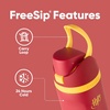 Owala Star Wars FreeSip Insulated Stainless Steel Water Bottle with Straw for Sports, Travel, and School BPA-Free Sports Water Bottle, 32 oz, GroGu(Gryffindor)