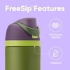 Owala Star Wars FreeSip Insulated Stainless Steel Water Bottle with Straw for Sports, Travel, and School BPA-Free Sports Water Bottle, 32 oz, GroGu(Hulk)