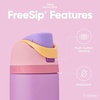 Owala Star Wars FreeSip Insulated Stainless Steel Water Bottle with Straw for Sports, Travel, and School BPA-Free Sports Water Bottle, 32 oz, GroGu(Rapunzel)