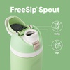 Owala Star Wars FreeSip Insulated Stainless Steel Water Bottle with Straw for Sports, Travel, and School BPA-Free Sports Water Bottle, 32 oz, GroGu(Stronger Than You Think)