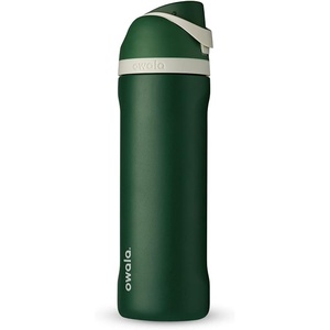 Owala Star Wars FreeSip Insulated Stainless Steel Water Bottle with Straw for Sports, Travel, and School BPA-Free Sports Water Bottle, 32 oz, GroGu(Slytherin)
